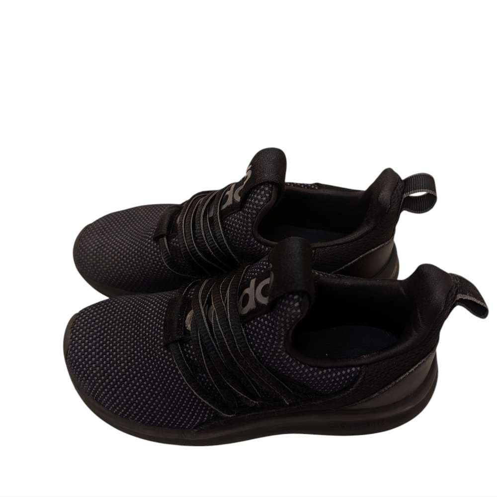 Adidas Kids Lite Racer Adapt 7.0 SneakerAdidas Black Sneakers Size 1
